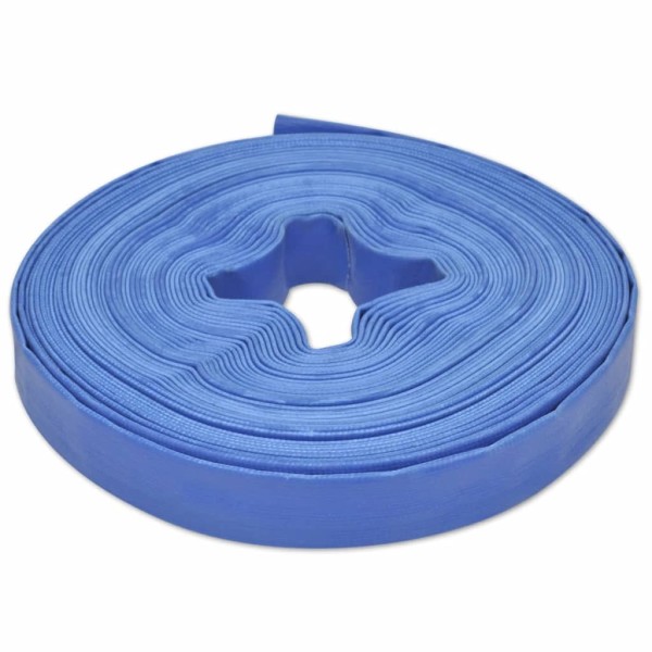 Manguera plana de agua 25 m 1" PVC