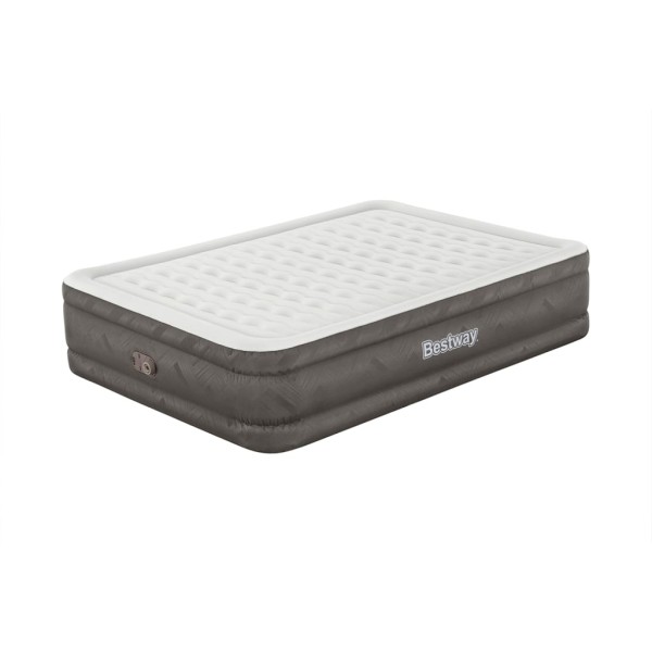 Bestway Cama hinchable con bomba integrada Fortech 203x152x46 cm