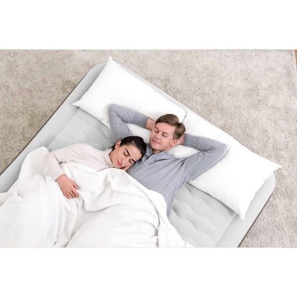 Bestway Cama hinchable con bomba integrada Fortech 203x152x46 cm