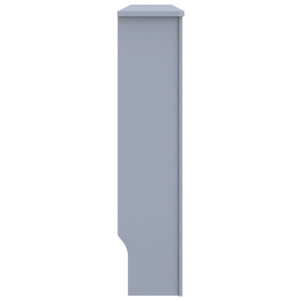 Cubierta para radiador MDF gris antracita 152x19x81,5 cm