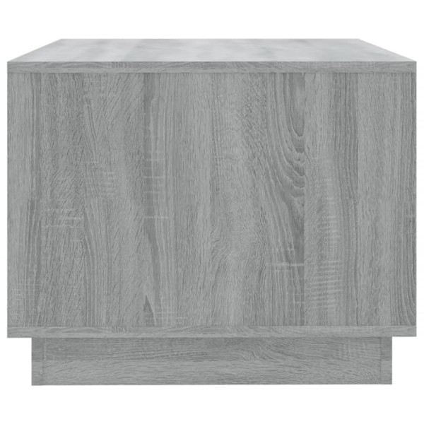 Mesa de centro madera de ingeniería gris Sonoma 102,5x55x44 cm