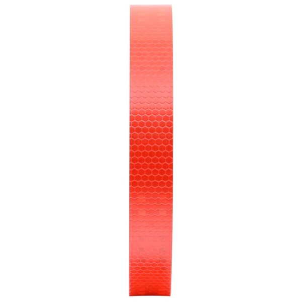 Cinta adhesiva reflectante PVC rojo 2,5 cm x 50 m