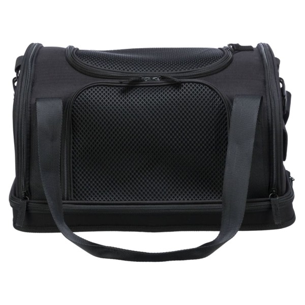 TRIXIE Bolso para transporte aéreo de perros Fly negro 45x28x25