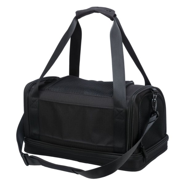 TRIXIE Bolso para transporte aéreo de perros Fly negro 45x28x25