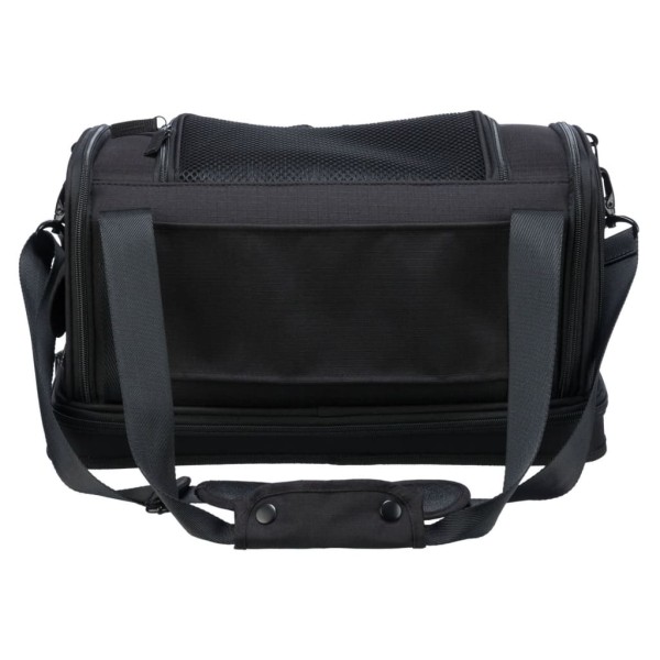 TRIXIE Bolso para transporte aéreo de perros Fly negro 45x28x25