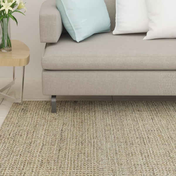 Alfombra de sisal para rascador gris taupe 80x200 cm