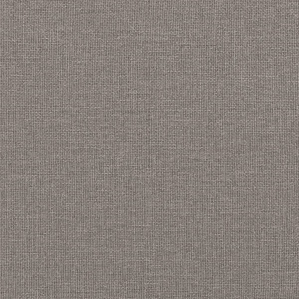 Sofá de 2 plazas con cojines tela gris taupe 120 cm