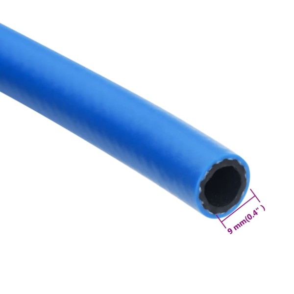 Manguera de aire PVC azul 14 mm 2 m