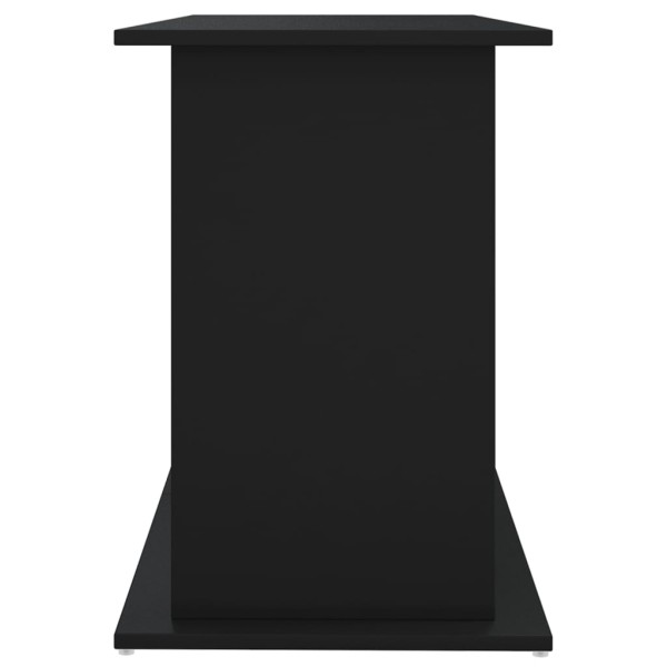 Soporte para acuario madera de ingeniería negro 121x41x58 cm