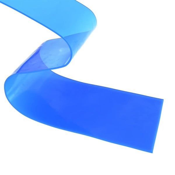 Tira de cortina para puertas PVC azul 200x1,6 mm 50 m