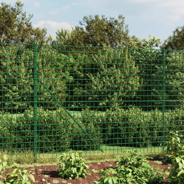 Cerca de alambre con brida verde 2,2x10 m