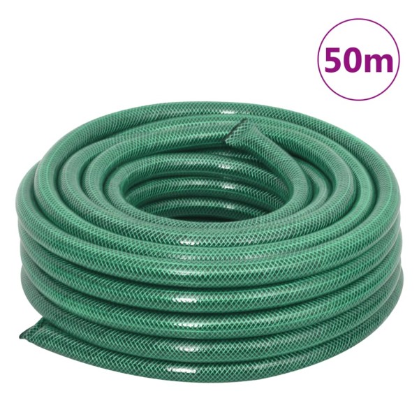 Manguera de jardín PVC verde 23,5 mm 50 m