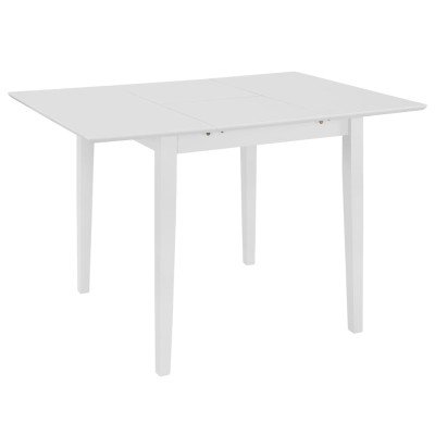 Juego de muebles de comedor 5 piezas MDF blanco