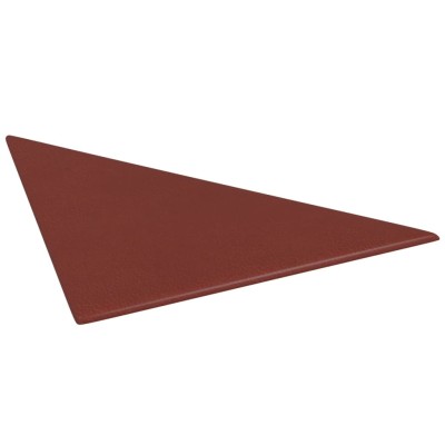 Paneles de pared 12 uds cuero sintético rojo 30x30 cm 0,54 m²