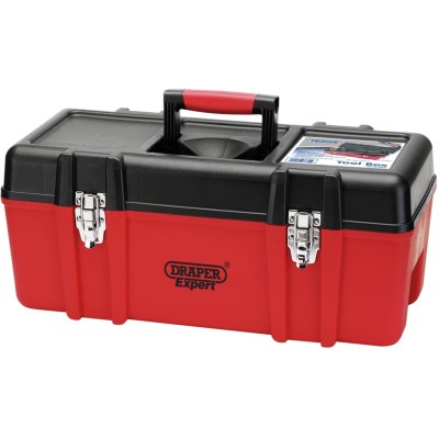 Draper Tools Caja de herramientas con bandeja 58x26,5x25cm