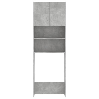 Mueble para lavadora madera de ingeniería gris hormigón