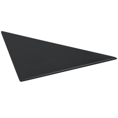 Paneles de pared 12 uds cuero sintético negro 30x30 cm 0,54 m²