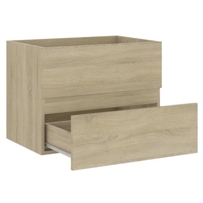 Conjunto de muebles de baño madera contrachapada roble Sonoma