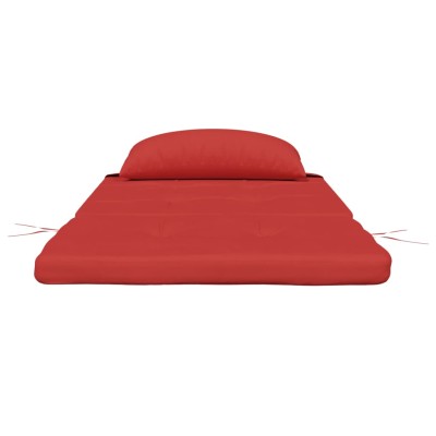 Cojines para silla Adirondack 2 uds tela Oxford rojo