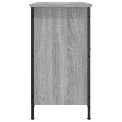 Mueble de TV madera de ingeniería gris Sonoma 100x35x65 cm