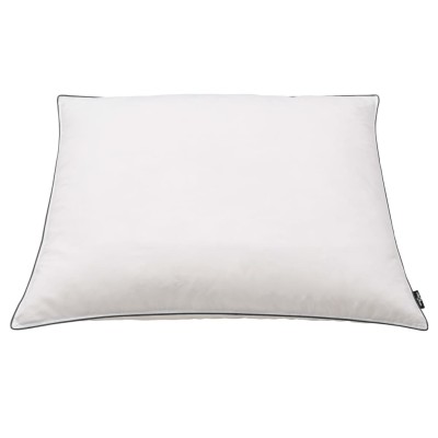 Almohadas 2 uds relleno plumón/plumas 70x60 cm blanco