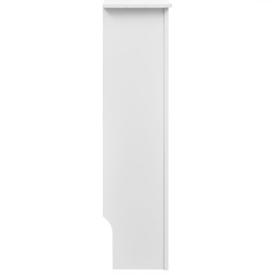 Cubiertas para radiador 2 unidades MDF blanco 112 cm