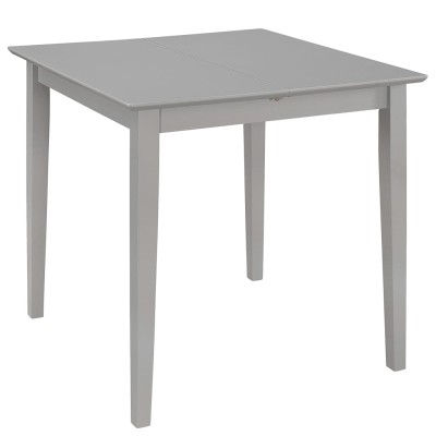 Juego de muebles de comedor 5 piezas MDF gris