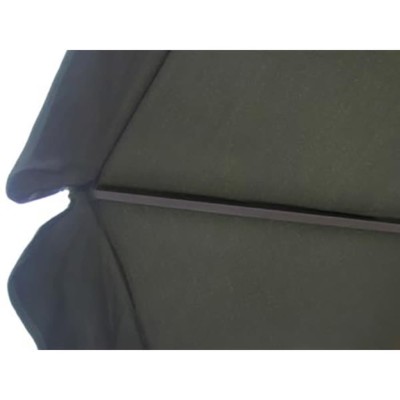 Sombrilla de aluminio con base portátil verde