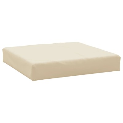 Cojines para palets 3 unidades tela Oxford beige