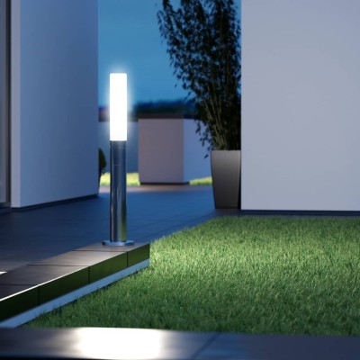 Steinel Lámpara de exterior con sensor GL 60 LED plateado