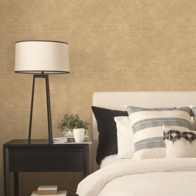 Noordwand Papel pintado Croco ocre