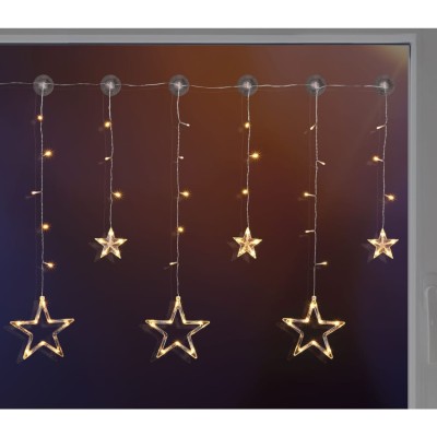 HI Cotina de luces estrellas Fairy con 63 LEDs