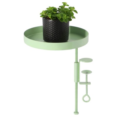 Esschert Design Bandeja para plantas con abrazadera redonda