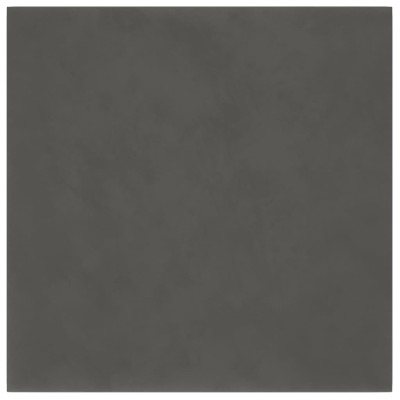 Paneles de pared 12 uds terciopelo gris oscuro 30x30 cm 1,08 m²