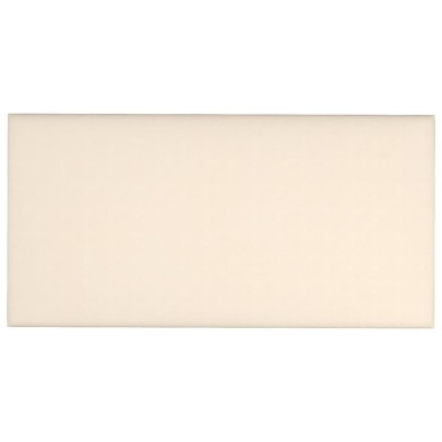 Paneles de pared 12 uds terciopelo crema 30x15 cm 0,54 m²