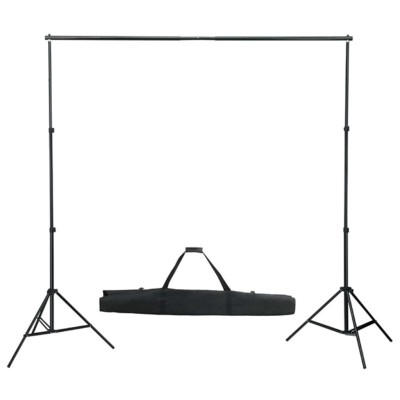 Kit de estudio fotográfico con luces softbox y fondo