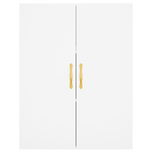 Armarios de pared 2 unidades blanco 69,5x34x90 cm