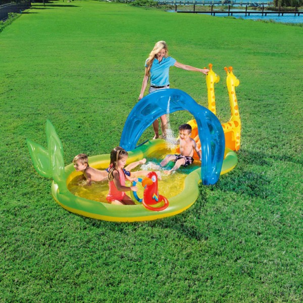 Bestway Centro de juegos piscina zoológico 338x167x129 cm 53060