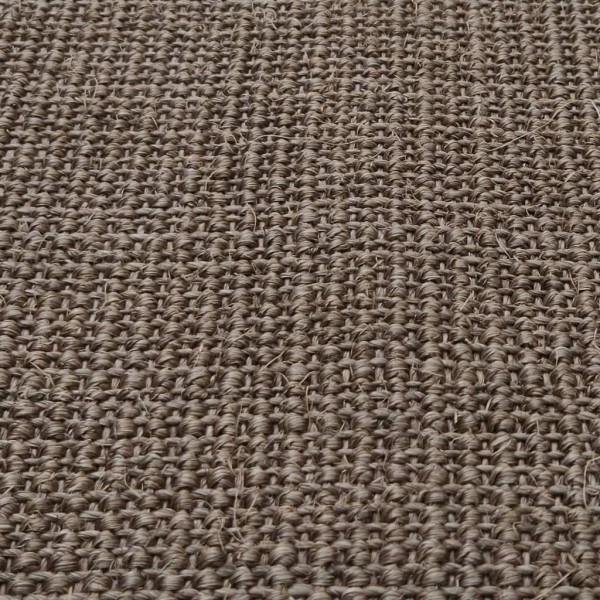 Alfombra de sisal para rascador marrón 66x150 cm