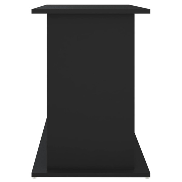 Soporte para acuario madera de ingeniería negro 101x41x58 cm