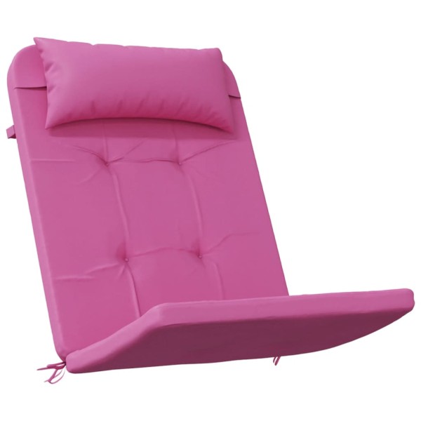 Cojines para silla Adirondack 2 uds tela Oxford rosa