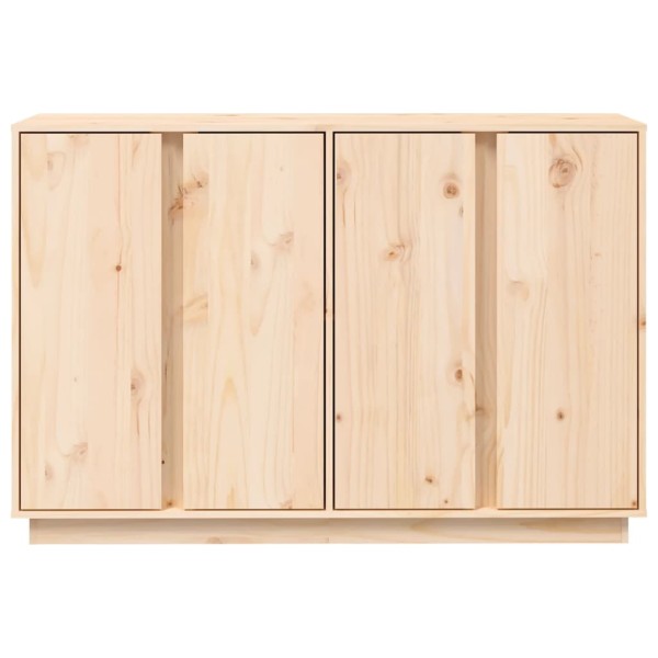 Aparador de madera maciza de pino 120x35x80 cm