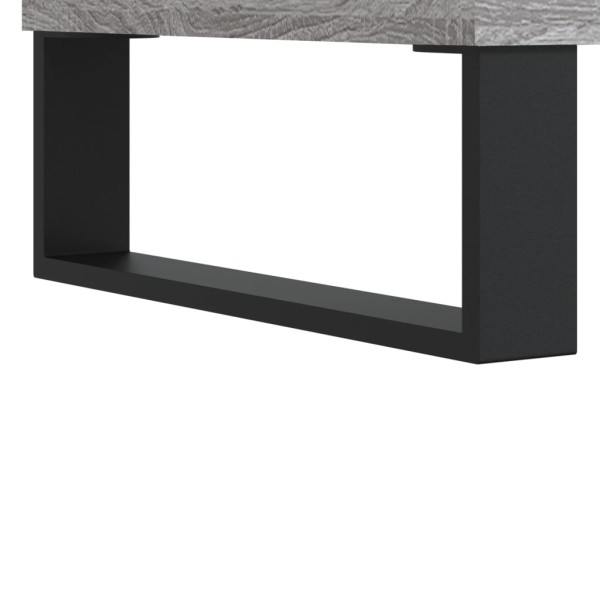 Mesa de centro madera contrachapada gris Sonoma 60x50x36,5 cm