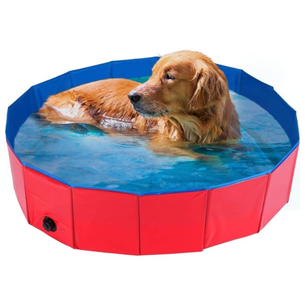 Animal Boulevard Piscina mascotas Cooling rojo/azul L 100x100x30 cm