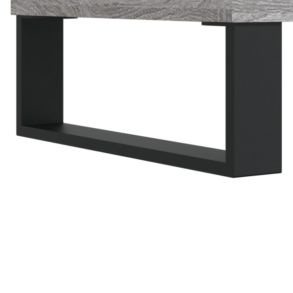 Mueble de TV madera contrachapada gris Sonoma 100x35x55 cm