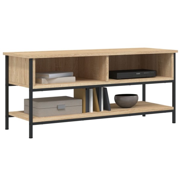 Mueble para TV madera contrachapada roble Sonoma 100x35x45 cm