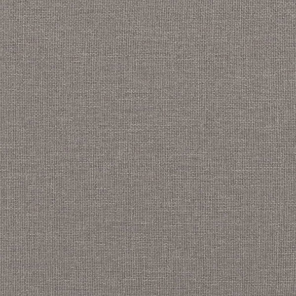 Sofá de 2 plazas con cojines tela gris taupe 140 cm