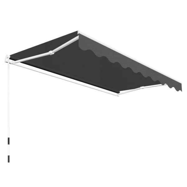 Toldo plegable de operación manual 300 cm antracita