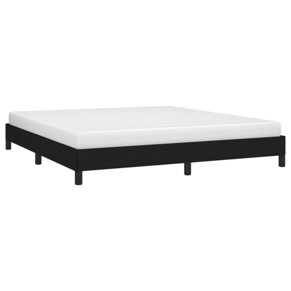 Estructura de cama tela gris claro 180x200 cm