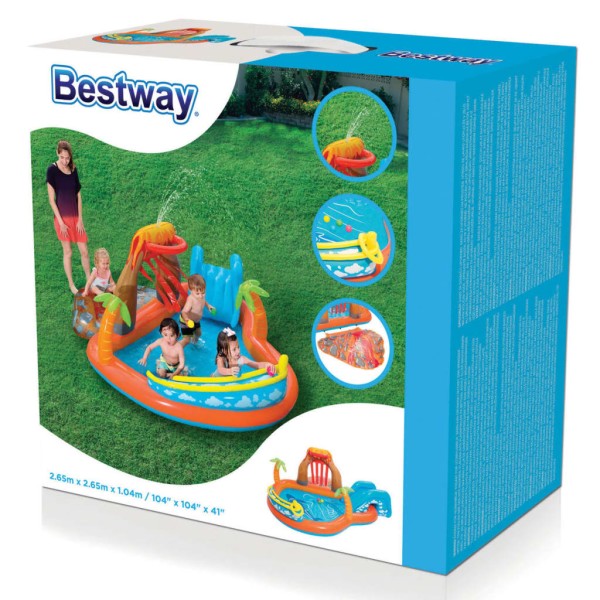 Bestway Centro de juegos Lava Lagoon